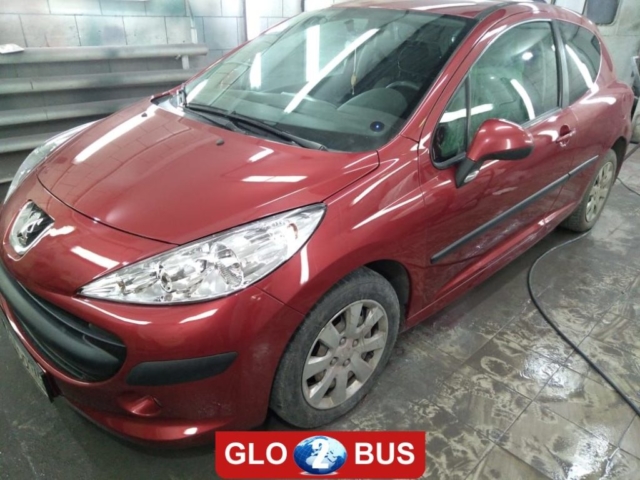 Ремонт и покраска автомобиля Peugeot